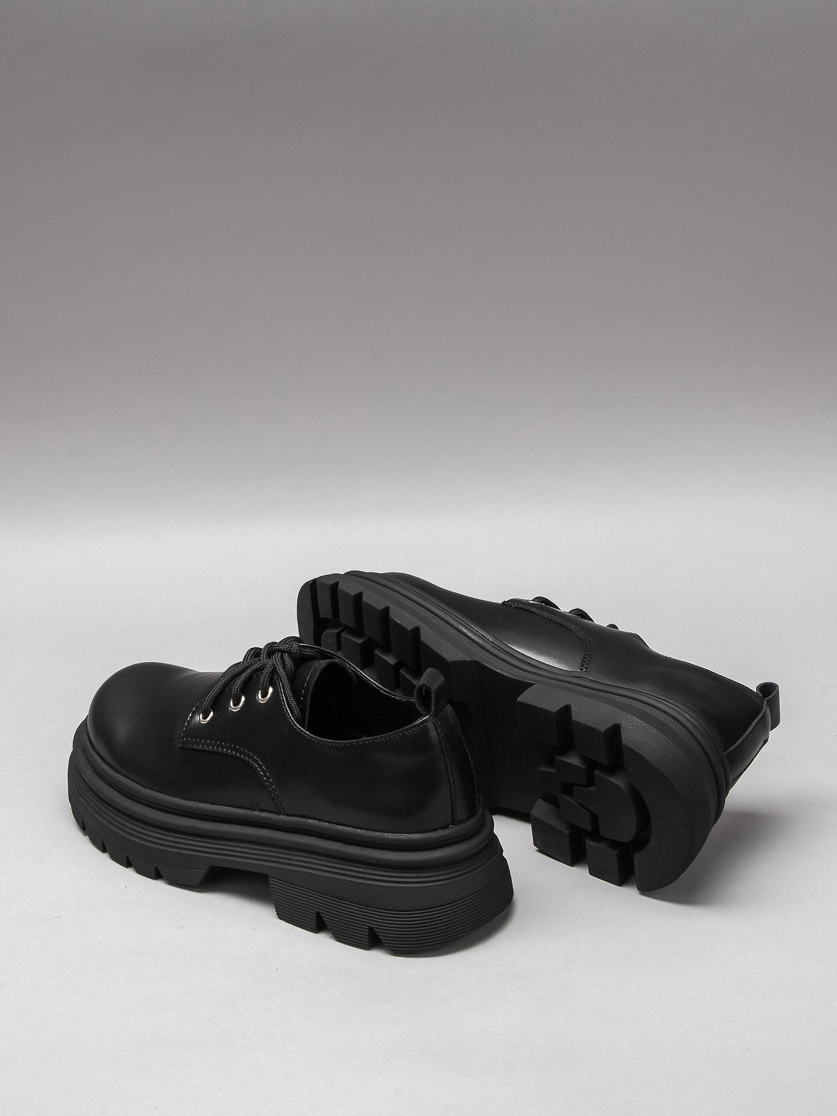 Women's leather casual shoes-2