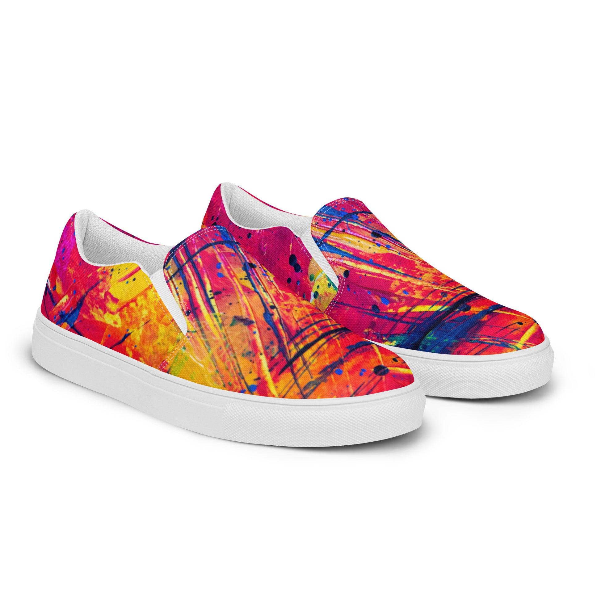 Gianneli Colours Women’s Slip-on Canvas Shoes-2